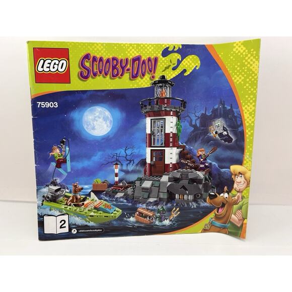 LEGO Scooby-Doo! 75903 Haunted Lighthouse Instruction Manuals Only 1 & 2 Set - Picture 6 of 9